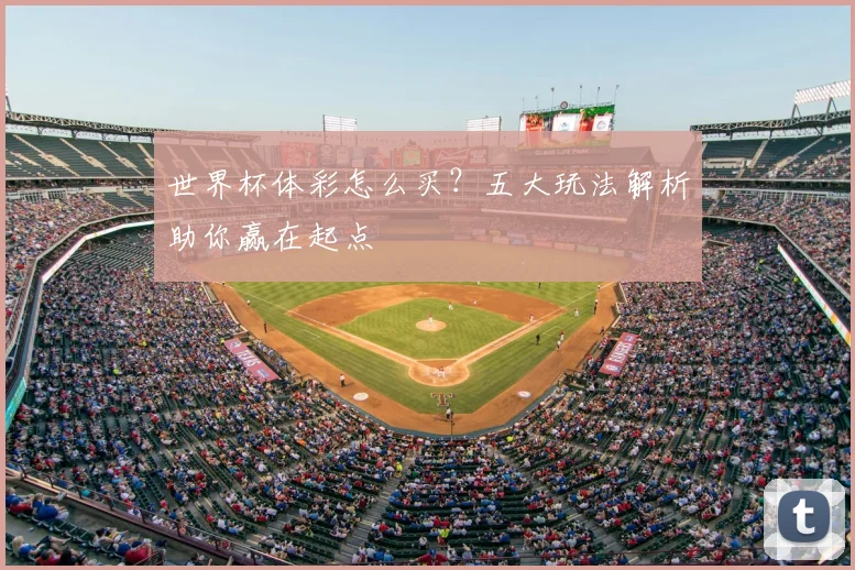世界杯体彩怎么买?五大玩法解析助你赢在起点