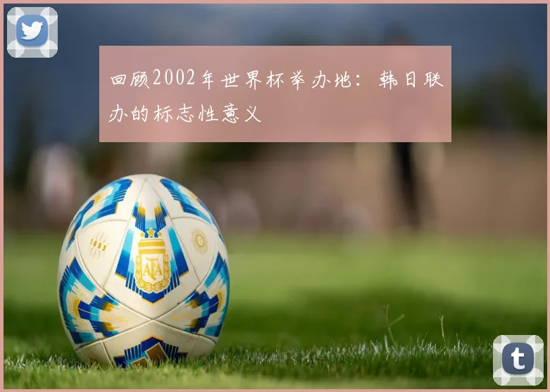 回顾2002年世界杯举办地：韩日联办的标志性意义