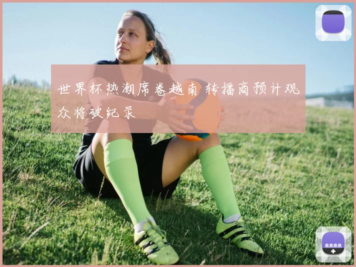 世界杯热潮席卷越南 转播商预计观众将破纪录